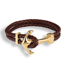 Gold Anchor Bracelet