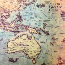 Nautical Ocean Sea World Map