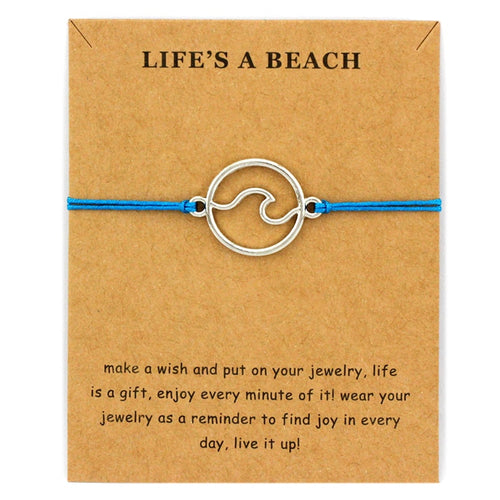 Life's A Beach Wave Bracelets