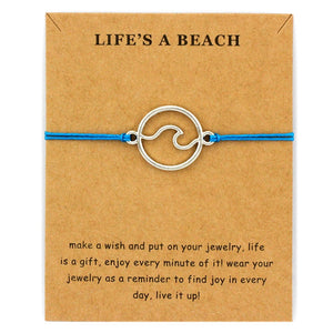 Life's A Beach Wave Bracelets