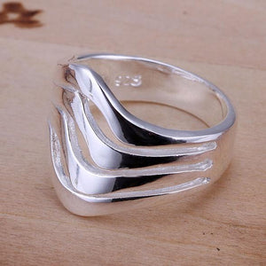 NEW Hollow Wave Ring
